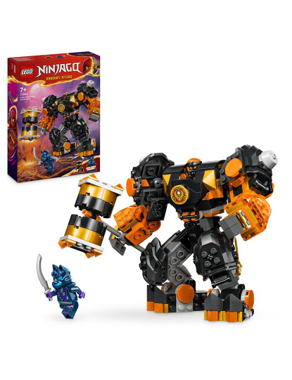 imagem de LEGO NINJAGO ROBÔ DA TERRA ELEMENTAL DO COLE 718061