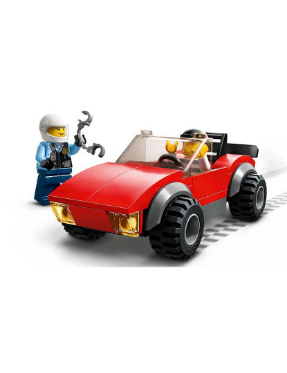 imagem de LEGO CITY PERSEGUI.DE CARRO COM MOTO POLICIA 603923