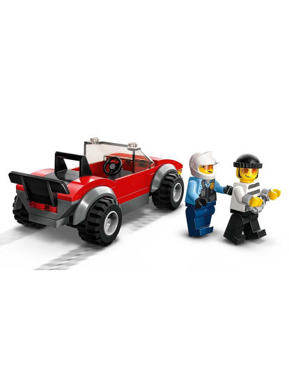 imagem de LEGO CITY PERSEGUI.DE CARRO COM MOTO POLICIA 603924