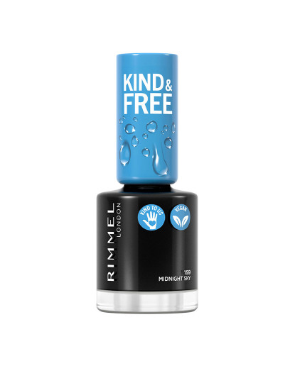 imagem de Kind & Free Nail Polish #159-Midnight Sky 8 Ml1