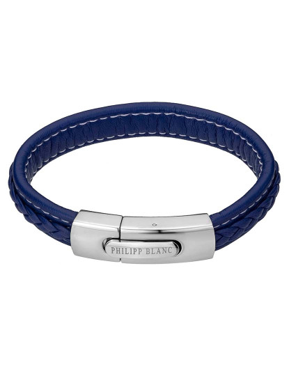 imagem de Pulseira Henry Homem Azul Escuro e Prateado1