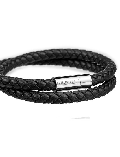 imagem de Pulseira Philip Blanc Homem Preto3