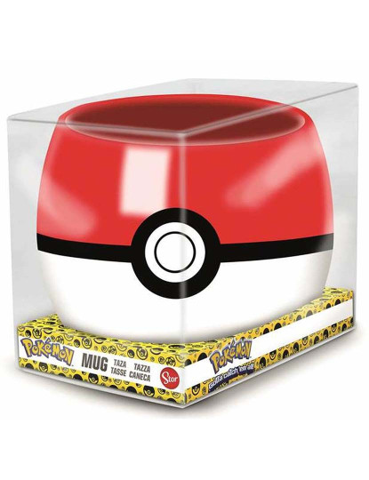 imagem de Chávena com Caixa Pokeball Cerâmica 360 ml1