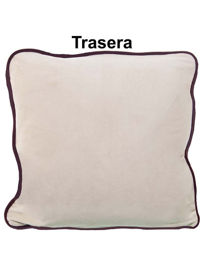 imagem de Almofada 45X45Cm Veludo C Fecho 3