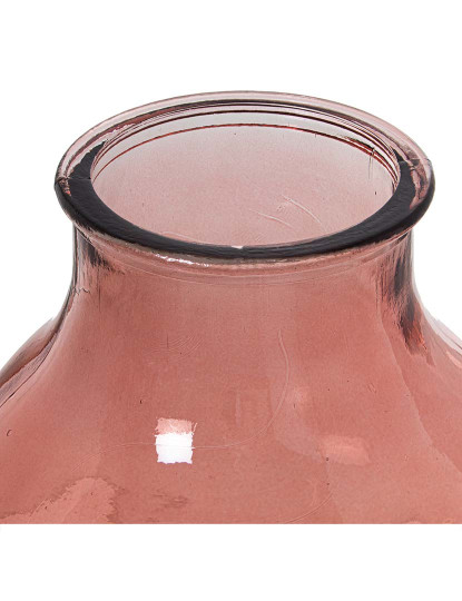 imagem de Jarra Vidro Reciclado 8L Rosa 2