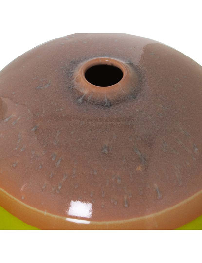 imagem de Jarra Cerâmica 20Cm Rosa Verde2