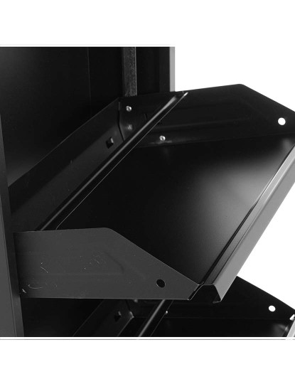 imagem de Sapateira Metal 5 Gavetas Preto Mate 5