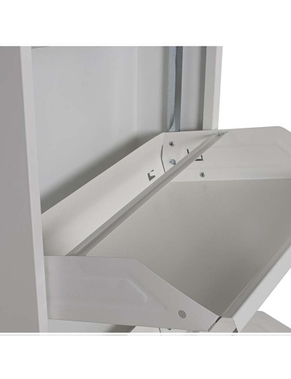 imagem de Sapateira Metal 5 Gavetas Branco Mate 6