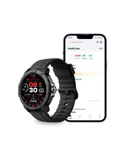 imagem de Smartwatch Compass Preto6