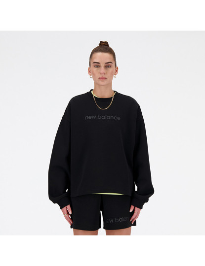 imagem de Sweatshirt Senhora Preto1