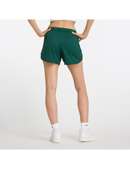 imagem de Calções de Senhora Verde Athletics Mesh Short5