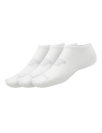 imagem de Pack 3 Pares de Meias Unisexo Flat Knit No Show Branco1