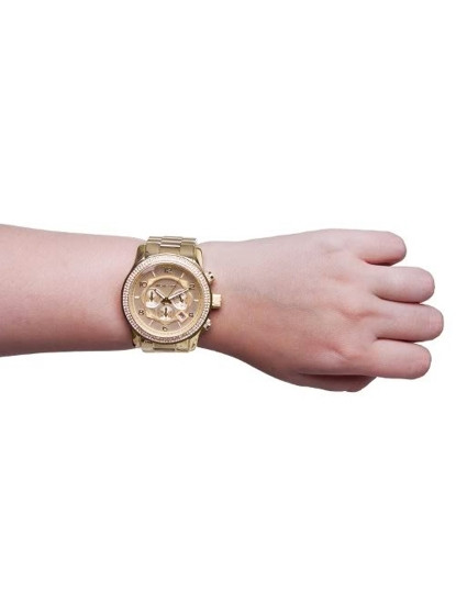 imagem de Relógio Michael Kors Dourado c/Brilhantes4