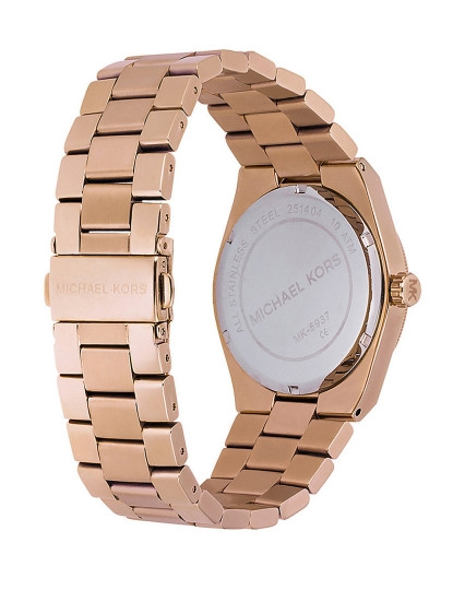 imagem de Relógio Michael Kors Channing Rosa Dourado3