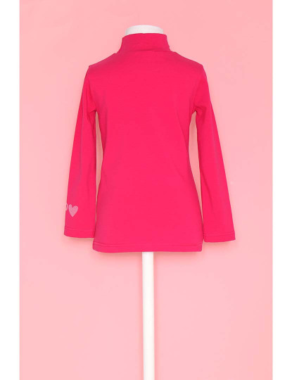 imagem de Sweatshirt menina Essentials Fucshia2