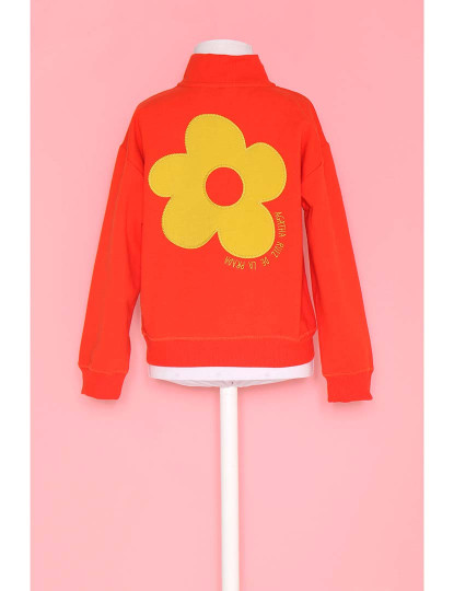 imagem de Sweatshirt menina Toasty Laranja1