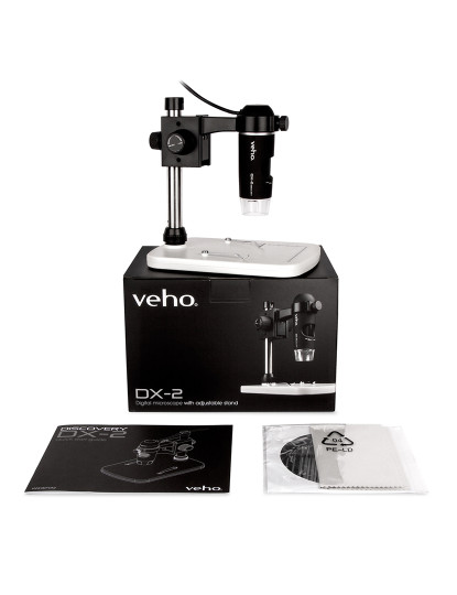 imagem de Veho DX-2 Discovery 300x USB Digital microscope with stand. 5MP7