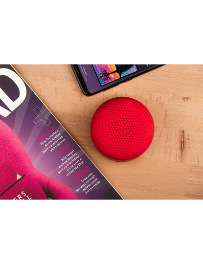 imagem de Veho M3 Portable Rechargable Wireless Bluetooth speaker 3 Watts - Red6