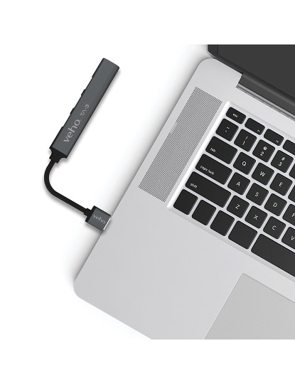 imagem de Veho TA-3 USB-A 3 port USB-A Mini hub5