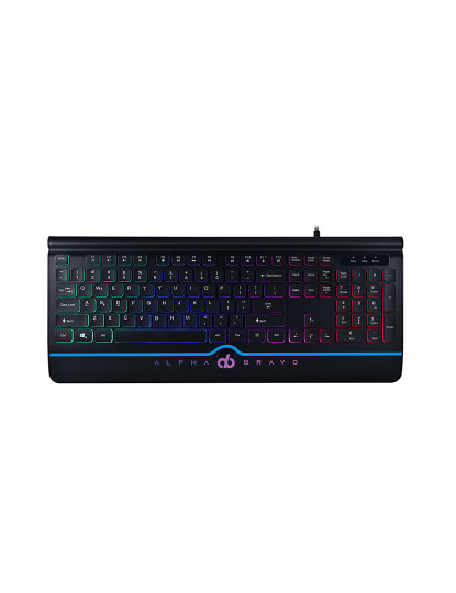 imagem de Veho Alpha Bravo GK1 USB Wired Gaming Keyboard ? US Layout 1