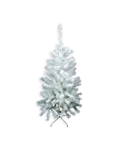 imagem de Árvore de Natal Branco Multicor PVC Metal Polietileno 80x80x150 cm1