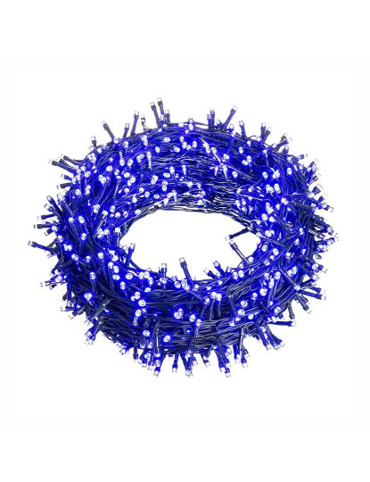 imagem de Grinalda de Luzes LED 25 m Azul Branco 6 W Natal1