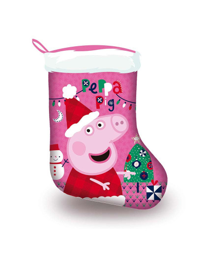 imagem de Meia de Natal Peppa Pig Cosy corner 42 cm Poliéster1