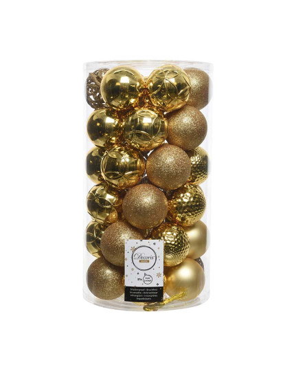 imagem de Bolas de Natal Decoris Dourado Ø 6 cm1