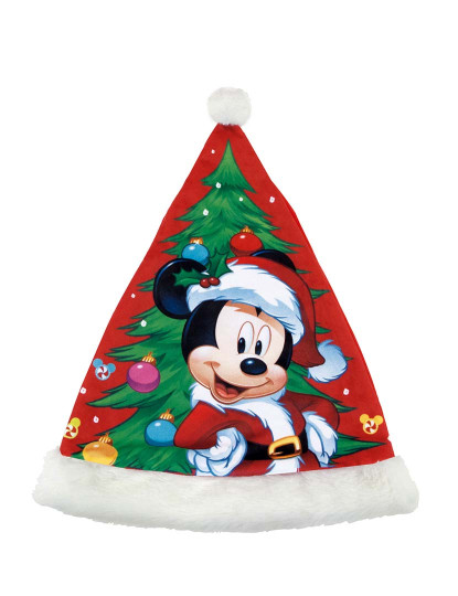 imagem de Gorro Pai Natal Mickey Mouse Happy smiles Infantil 37 cm2