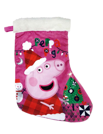 imagem de Meia de Natal Peppa Pig Cosy corner 42 cm Poliéster2