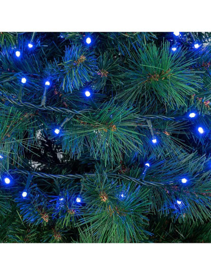 imagem de Grinalda de Luzes LED 50 m Azul Branco 6 W Natal3