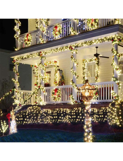 imagem de Grinalda de Luzes LED 15 m Branco 3,6 W Natal7