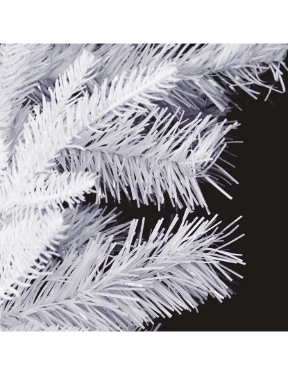 imagem de Árvore de Natal Branco Multicor PVC Metal Polietileno 80x80x150 cm9