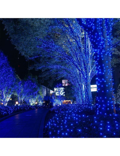 imagem de Grinalda de Luzes LED 5 m Azul Branco 3,6 W Natal7