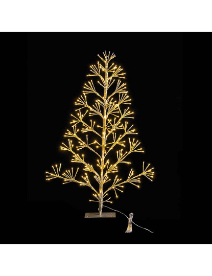 imagem de Árvore de Natal Dourado Metal Plástico 90 cm6