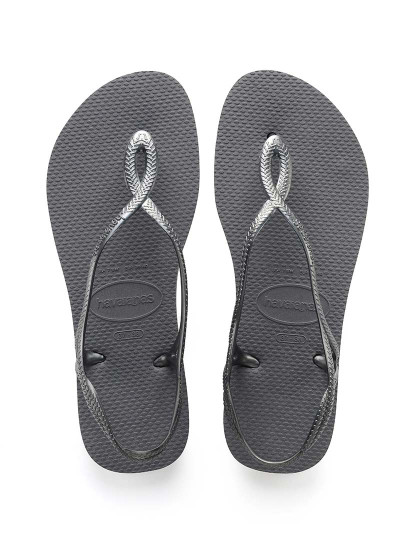 imagem de Havaianas Luna Senhora Cinza3