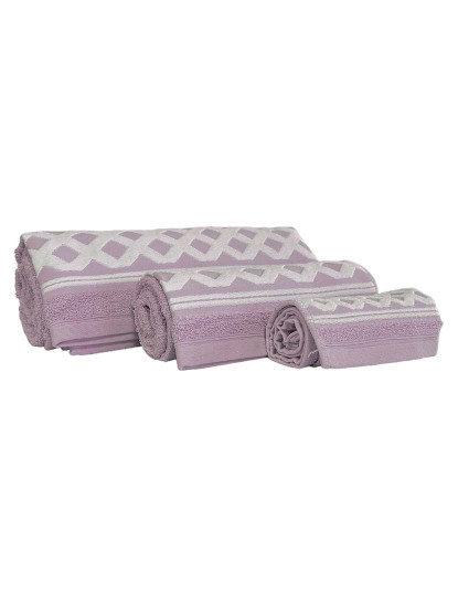 imagem de Conjunto 3 Toalhas Lilás9
