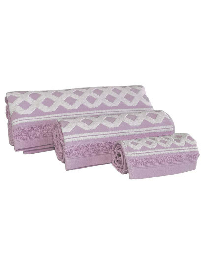 imagem de Conjunto 3 Toalhas Lilás7