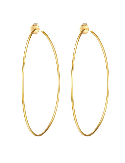 imagem de Brincos De Argola Dourado 1