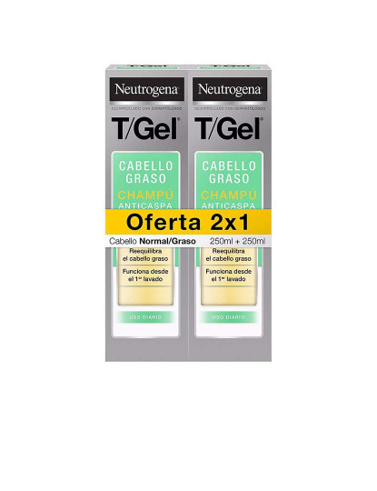 imagem de Chamô T/Gel Anticaspa Normal-Oleoso Set 2 X 250 Ml1