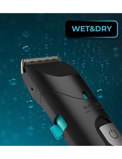 imagem de Máquina de cortar cabelo Bamba PrecisionCare Wet&Dry 8 pentes6