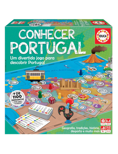 Jogo Educativo EDUCA Conhecer Portugal (Idade Mínima: 8 Anos - 27