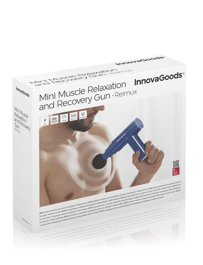 imagem de Relmux InnovaGoods Mini Pistola de Relaxamento e Recuperação Muscular2