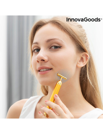 imagem de Massajador Rejuvenescedor Facial de Alta Frequência InnovaGoods T-Vibe4