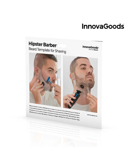 imagem de Modelo de barbear de barba Hipster Barber InnovaGoods6