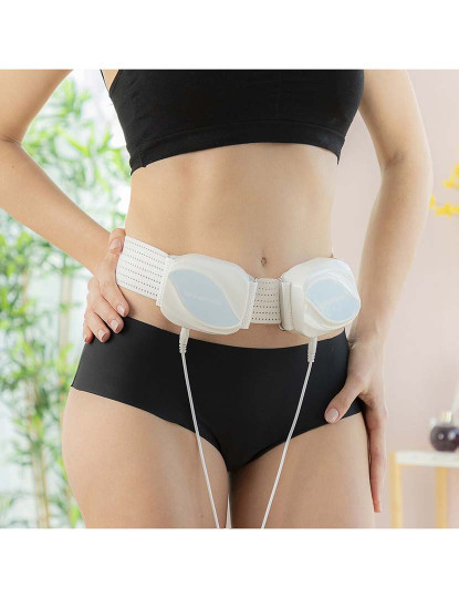 imagem de Cinto massageador vibratório Bubratt InnovaGoods Body Sculpting1