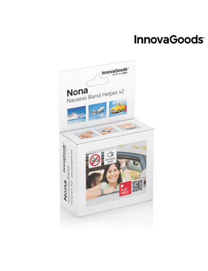 imagem de Pulseira Antitontura com Ponto de Pressão Nei-Kuan Nona InnovaGoods (Pack de 2)4