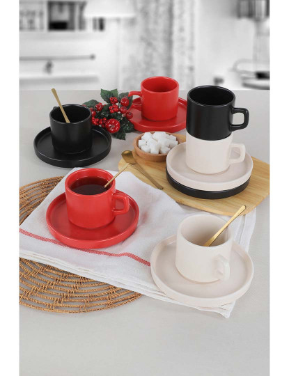 imagem de Serviço Chá 12 peças Black & Red1