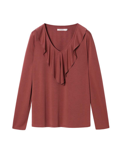 imagem de Blusa Senhora Rufla Vermelho1