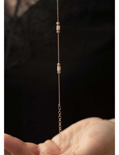 imagem de Pulseira Senhora Rosa Dourado2